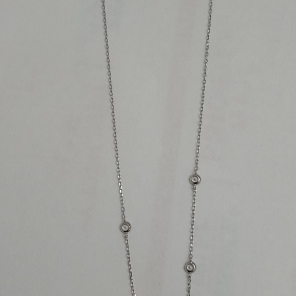 Isabella M. Sterling Silver & Bezel CZ Cross Necklace & Pendant Set - Picture 15 of 15